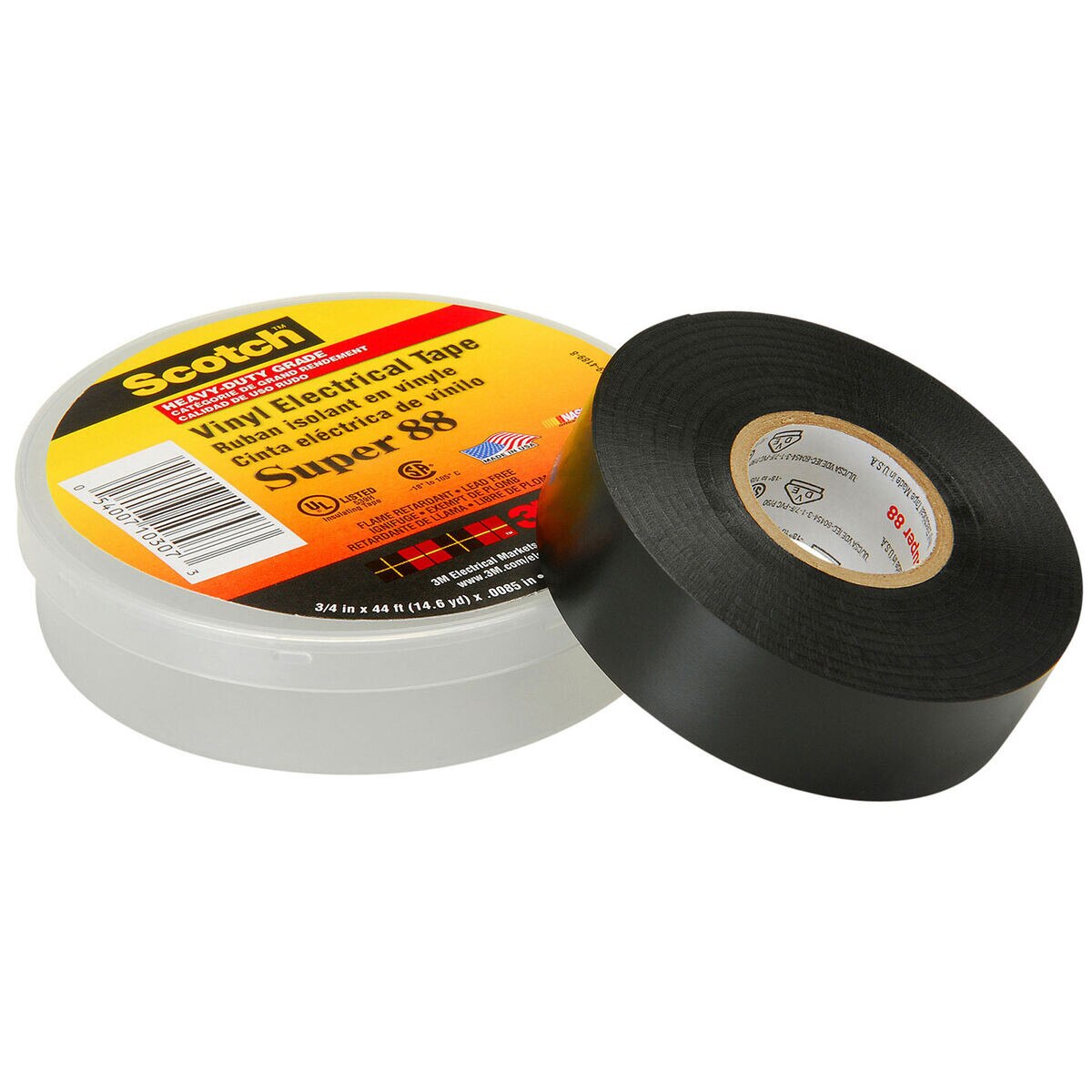 3M Super 88 Electrical Tape 3/4" x 44 ft.